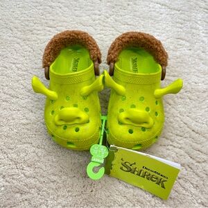 [US J6] CROCS CLASSIC CLOGS DreamWorks Shrek Kids Green